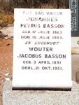 BASSON Johannes Petrus 1863-1953 & Wouter Jacobus 1891-1951
