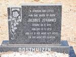 OOSTHUIZEN Jacobus Johannes 1894-1979