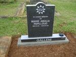 GALLENI Marie Amalia Papilloud 1921-2013