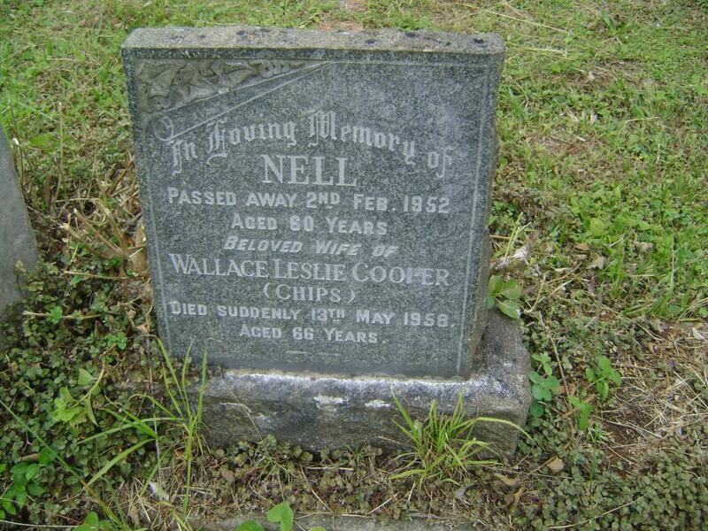 COOPER Wallace Leslie -1958 & Nell -1952