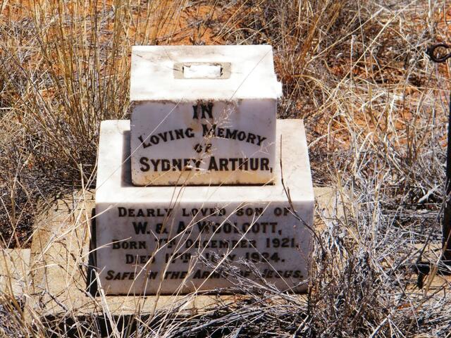 WOOLCOTT Sydney Arthur 1921-1924