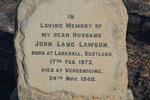 LAWSON John Lang 1873-1940