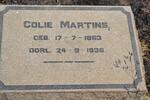 MARTINS Colie 1863-1936