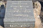 THOMPSON William Henry 1916-1936