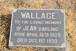 WALLACE Jean 1928-1930