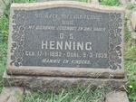 HENNING D.S. 1892-1959