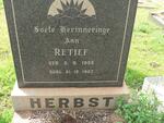 HERBST Retief 1938-1957