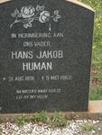 HUMAN Hans Jakob 1891-1962