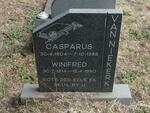 NIEKERK Casparus, van 1904-1986 & Winifred 1914-1980