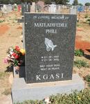 KGASI Mathladifedile Phili 1942-2009
