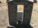 ISAACS Frederick William 1963-2007 & Mary 1932-2009