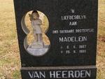 HEERDEN Madelein, van 1987-1989