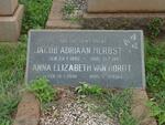 HERBST Jacob Adriaan 1888-1943 & Anna Elizabeth VAN OORDT 1900-1974