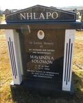 NHLAPO Mavundla Solomon 1947-2004