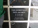 JAARSVELD Paul Jacobus, van 1984-2007