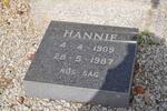 OLIVIER Hannie 1909-1987