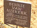 NIEKERK Bennie, van 1925-2012