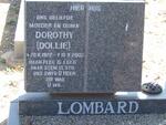 LOMBARD Dorothy 1922-2003