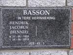 BASSON Hendrik Jacobus 1920-2010