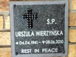 WIERZYNSKA S.P. 1941-2010