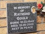 GOULD Raymond 1945-2006