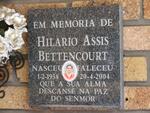 BETTENCOURT Hilario Assis 1938-2004