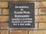BORRAGEIRO Alvaro Paiva 1939-1993