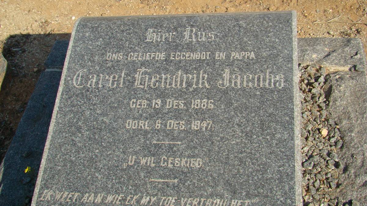 JACOBS Carel Hendrik 1886-1947
