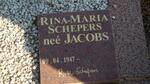 SCHEPERS Rina-Maria nee JACOBS 1947-