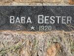 BESTER Baba 1920