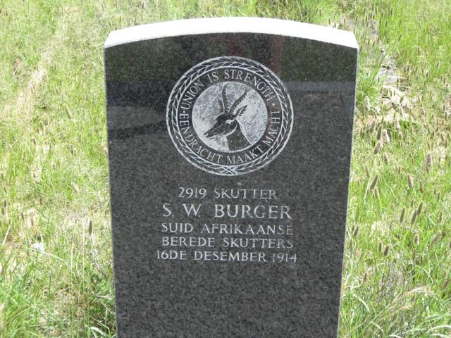 BURGER S.E. -1914