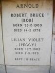 ARNOLD Robert Bruce 1900-1978 & Lilian Violet 1905-1979