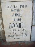 DANIEL Janie Olive 1906-1979