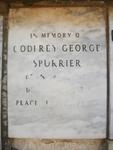 SPURRIER Godfrey George 1919-1980