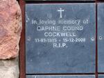 COCKWELL Daphne Cound 1915-2008