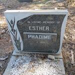 PHADIME Esther -1970