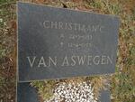 ASWEGEN Christiaan C., van 1953-1953