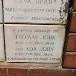 HERD Eva -1948 :: JOHN Thomas -1948 & Ada -1954