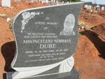 DUBE Mbongeleni Norman 1964-2013