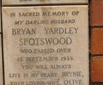 SPOTSWOOD Bryan Yardley -1955