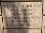 NICHOLSON Wilson -1955