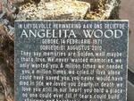 WOOD Angelita 1971-2010