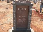 KOBE Letta Moipone Monametsi 1945-2010