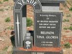 YENDE Belinda Tina Gloria 1981-2009