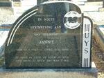 UYS Jannie 1923-1960
