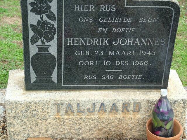 TALJAARD Hendrik Johannes 1943-1966