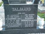 TALJAARD Johannes 1929-1985 & Susanna Hermiena 1933-1992