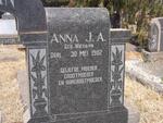 ? Johs. S. -1953 & Anna J.A. WIEHANN -1982