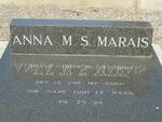 MARAIS P.J.B. 1894-1969 & Anna M.S. 1908-1990 