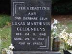 GELDENHUYS Lukas Marthinus 1942-1966